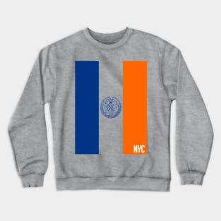 The flag of New York CIty Crewneck Sweatshirt